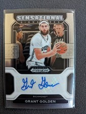 2022-23 Prizm Draft Picks Grant Golden Sensational Signatures Auto Richmond