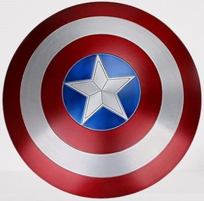 Schild für Cosplay, Rollenspiel, Theaterspiel Amerika Schild Captain Erwachse...