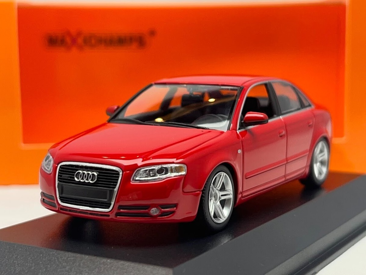 AUDI A4 Red 2004 43 Model Minichamps for sale online