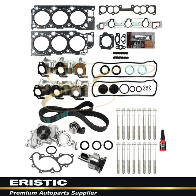 Fits 93-95 Toyota Pickup 4Runner 3.0L Head Gasket Bolts Timing Water Pump 3VZE | eBay