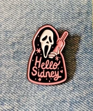 SCREAM-HELLO SIDNEY-ENAMEL PIN- SHIP ALL THE PINS YOU BUY FOR $4.99-VISIT STORE