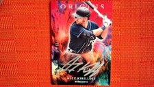 2021 Panini Chronicles Origins Signatures Red Silver Ink 69/99 #OS-AK Alex Kiril