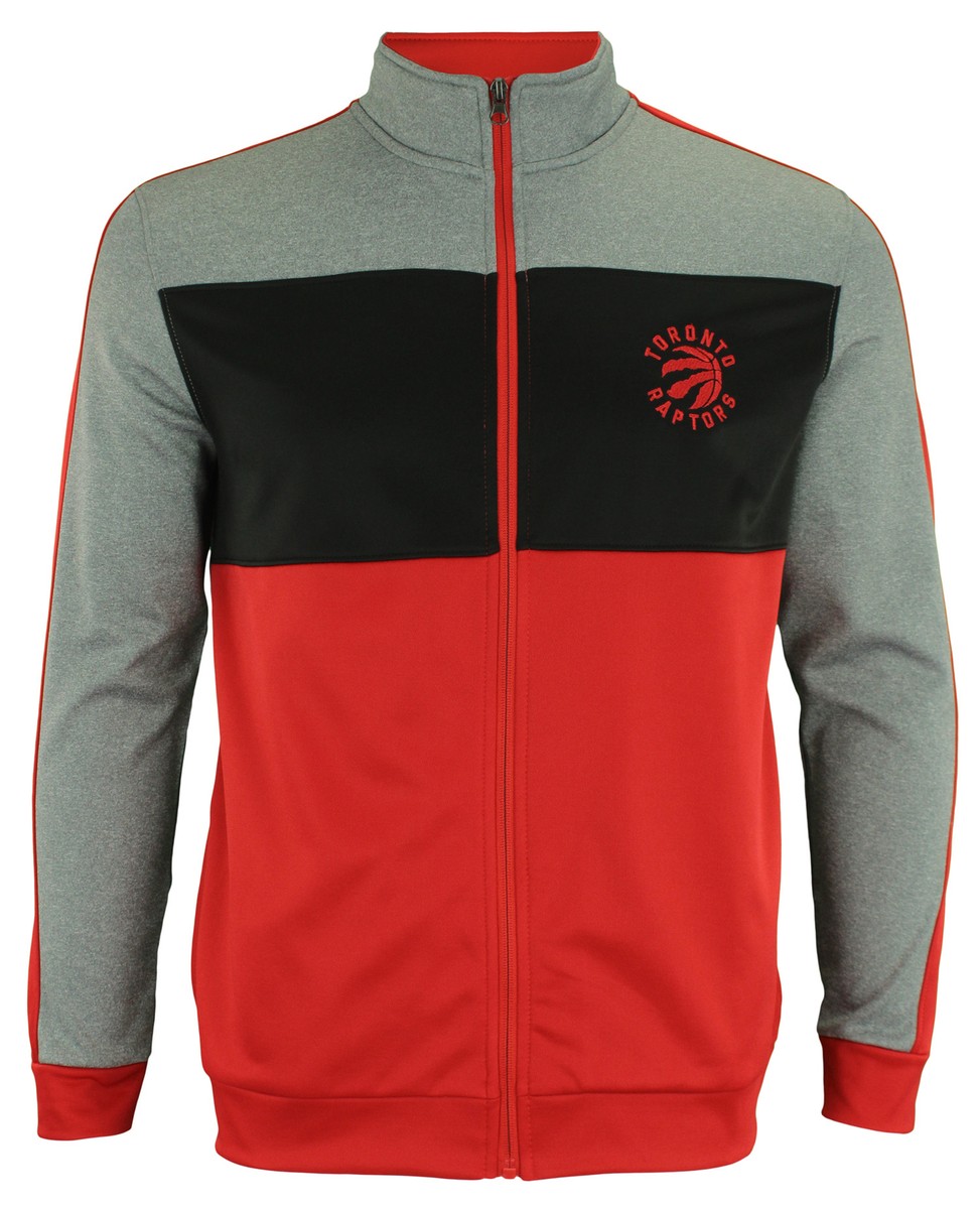 OuterStuff NBA Youth Toronto Raptors Performance Full Zip Stripe