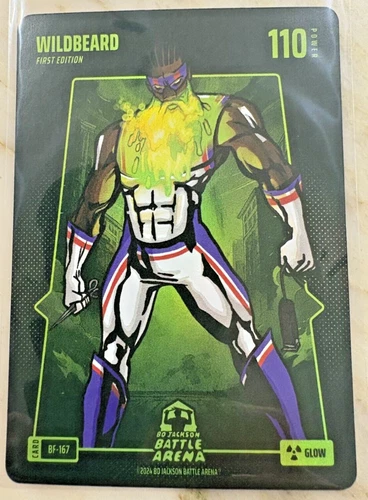 Bo Jackson Battle Arena - Wild Beard - James Harden Battle Foil Glow SP