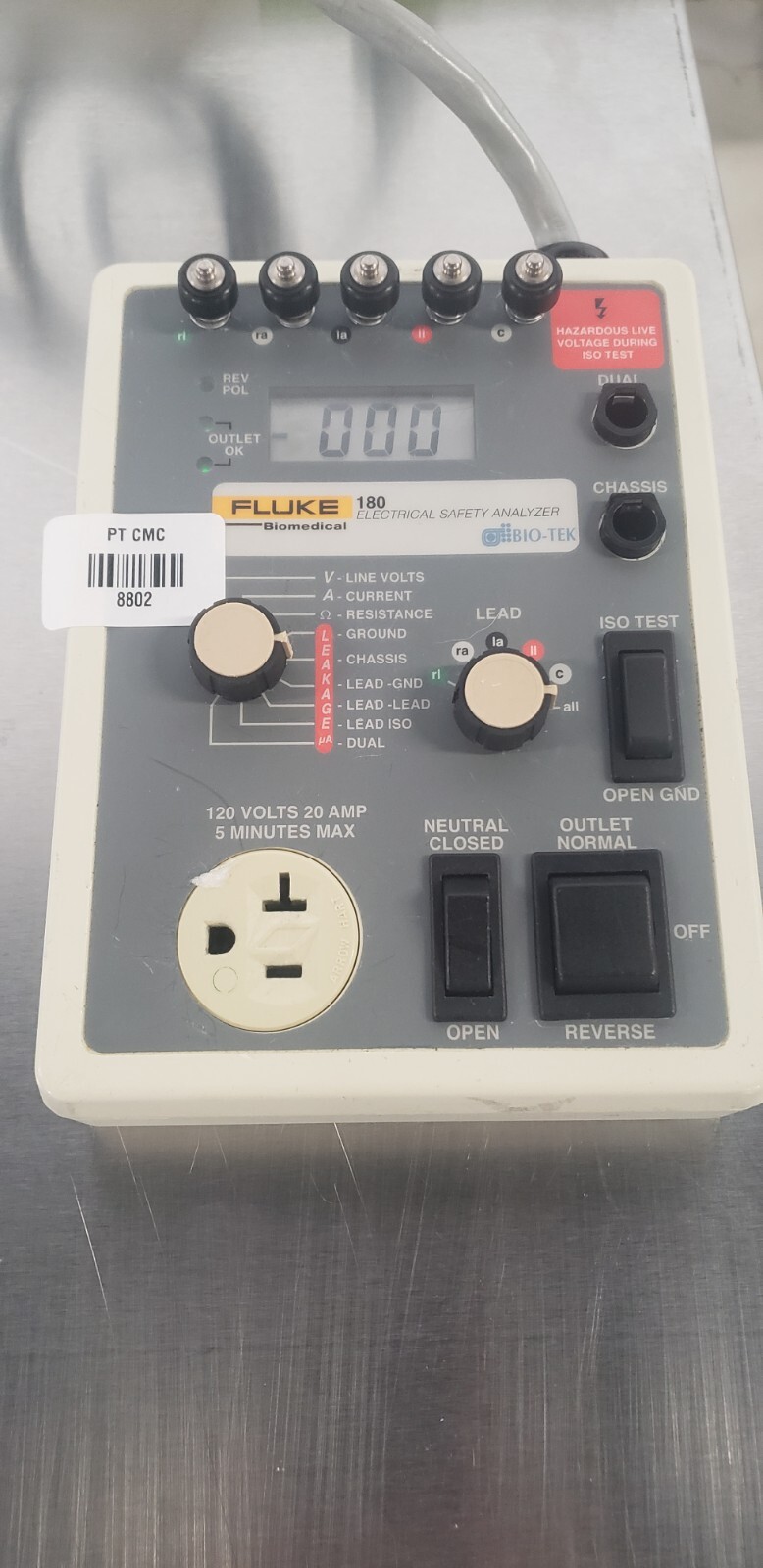 *NICE* Fluke 180 Electrical Safety Analyzer eBay