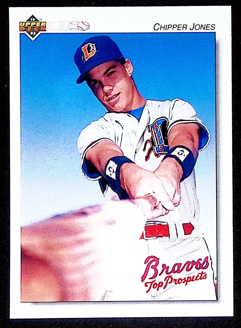 1992 Upper Deck Minor League #165 - Chipper Jones - Braves