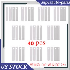 40 Pack WE1M504 WE1M1067 Dryer Bearing Slides for GE WE1M333 AP3206716 US