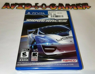 Ridge Racer (Sony PlayStation Vita, 2012) RIDGERACER PS NTSC NEW Y FOLD SEALED