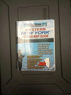 Western New York Fishing Map Guide ~2004 Sportsman's Connection~ Lake Upstate NY