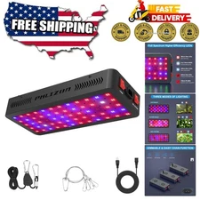 Energy-Efficient 600W LED Grow Light with Dual Switch for Ultimate Plant Growth