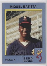 1988 Legoe Bend Bucks Miguel Batista #17 05v0