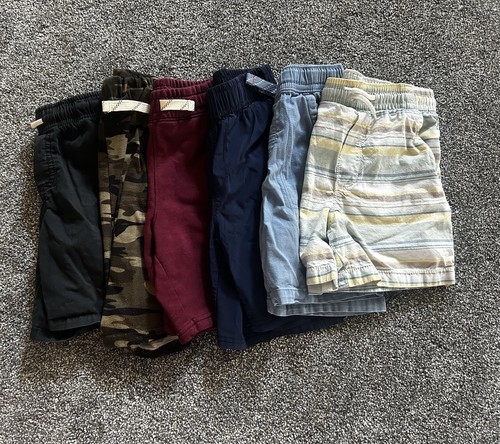 6 Size 6-7 Y Shorts Lot - OshKosh, Children’s Place, Wonder Nation -Gently Used