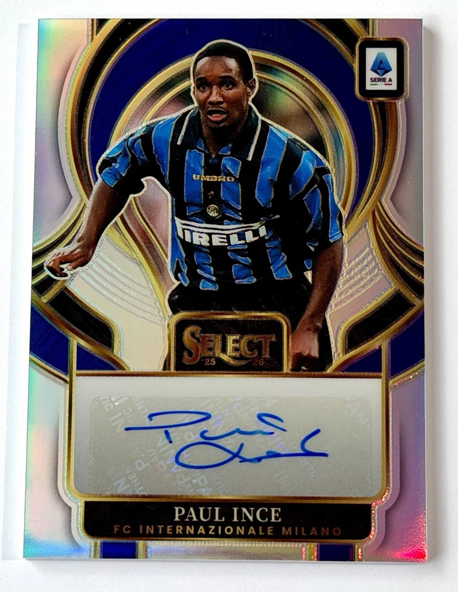 Panini Soccer Inter Milan Autographed Sports Trading Cards
