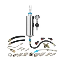 Fuel Injector Cleaner Tool Kit 1000ML 150PSI Disassembly-Free Fuel Injection ...