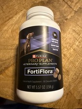 Purina Pro Plan FortiFlora Probiotic Supplements for Dog 90 Chewable Tablets 