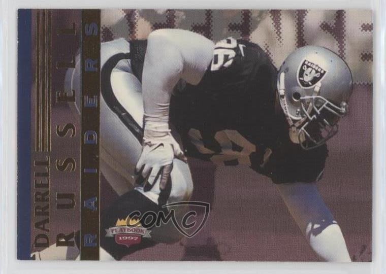 1997 Score Board Playbook Darrell Russell #95 Rookie RC 8kr