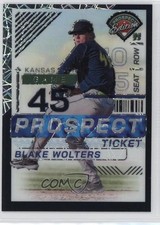 2024 Panini Prospect Edition Black Velocity Prizm /39 Blake Wolters #82 1n9c