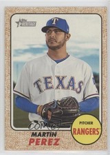 2017 Topps Heritage High Number Martin Perez #555 w5y