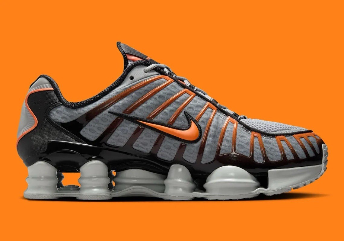 Nike Shox TL Light Smoke Bright Mandarin AV3595-011 MENS SIZES | eBay