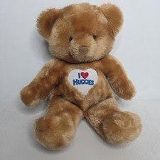 Vintage Russ I love Huggies Stuffed Teddy Bear Plushie 15"