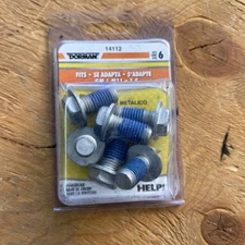 (6pc) 98-21 CAMARO SS Z28 AUTO V8 LS1 5.7 6.2 LS FLEXPLATE BOLTS Dorman 14112