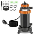 Poolheizung Wärmetauscher für Pools Schwimmbad Pool-Heizung 3KW Bath Mit Anzeige