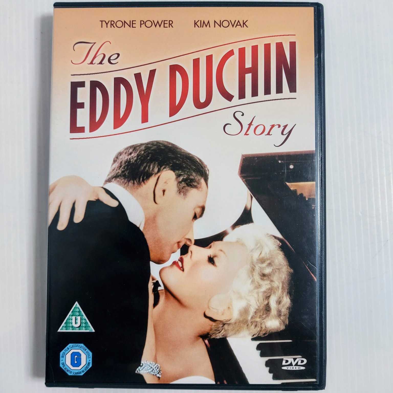 The Eddy Duchin Story DVD (1956) Tyrone Power, Kim Novak, George Sidney PAL