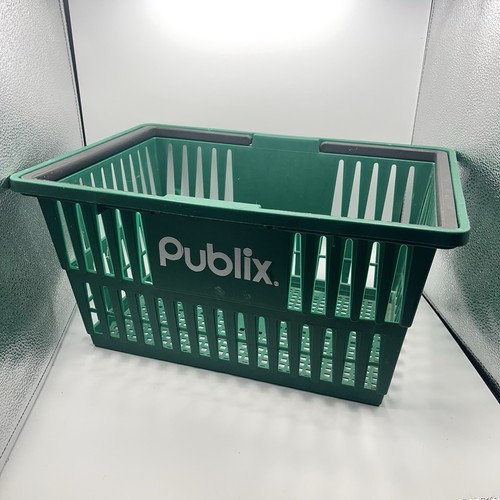  Publix Supermarkets Green Grocery Store Full Size Shopping Basket
