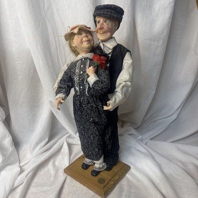 Vtg Jacqueline Kent s JKC DOLL GrandMa And GrandPa Old Couple- 17  Tall - 2004