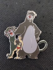 2019 Disney Disneyland Paris DLP Bagheera, Mowgli & Baloo Trading Pin 134958