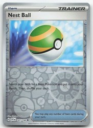 Nest Ball 084/091 Paldean Fates Reverse Holo Uncommon