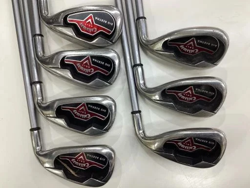 Callaway Big Bertha 2006 Eisensatz 5-9,Pw,Sw 7tlg Flex Regular JV B-Serie 60i