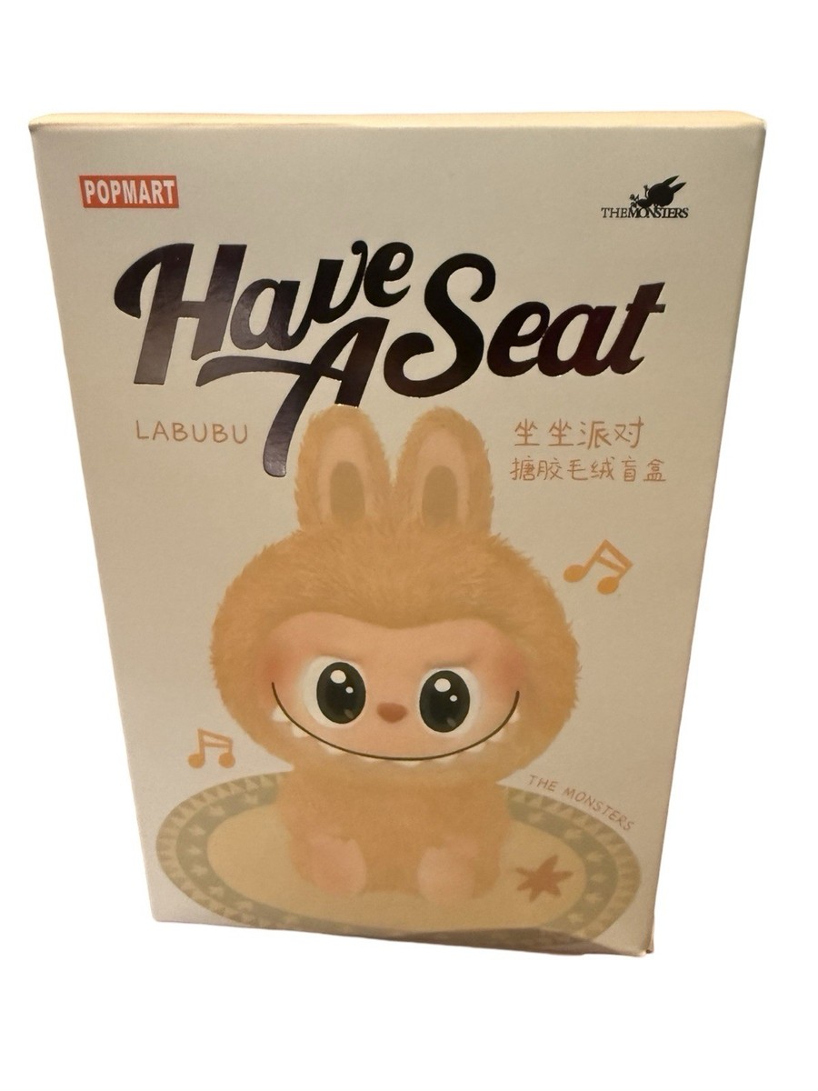 Authentic POP MART LABUBU The Monsters Have A Seat Plush Authentic POP MART LABUBU The Monsters Have A Seat Plush