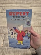 Rupert: Rupert and Billy Blizzard (VHS, 2001) Brand New!!