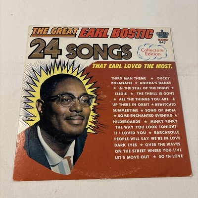 Earl Bostic Memorial To Earl Bostic LP King 947 (VG/VG)