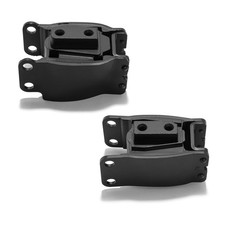 Noir Front & Rear Isolator Motor Mount  pour Harley Dyna FXD FXDL 1999-2017 FXDF