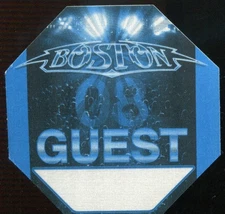 2008 Boston Concert Backstage Pass Guest