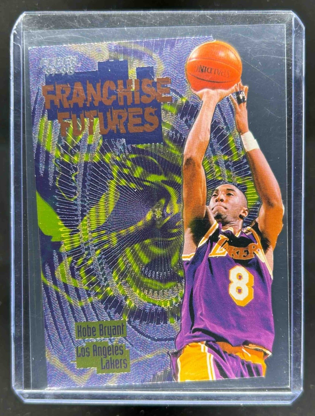1997-98 Fleer Kobe Bryant Franchise Futures #3 Lakers