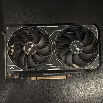 GeForce 4060 RTX ASUS NVIDIA Dual-Fan Fan+Heatsink PCIe x16 Multi-Monitor