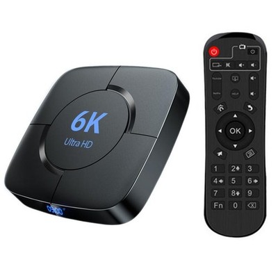 Smart TV Box Android 12.0 6K Ultra HD 4GB 32GB Allwinner H616 USA