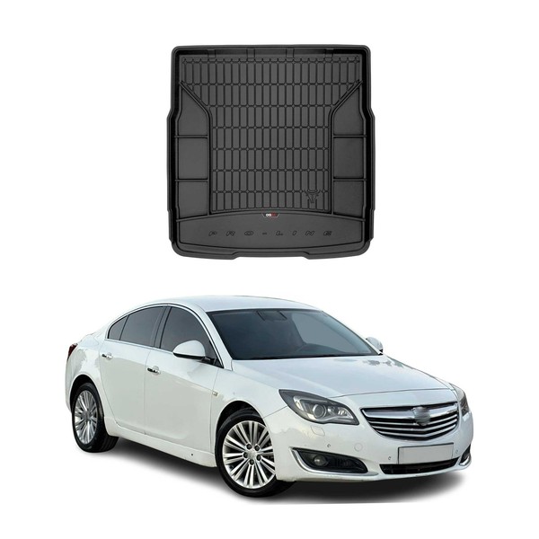 Omac Gummi Kofferraumwanne FüR Opel Insignia Sports Tourer 2008-2017 TPE Schwarz-image