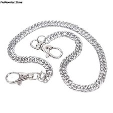 Heavy Duty Punk Wallet Chain 20" Stainless Steel Jean Key Chain for Men Women