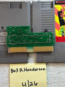 Toxic Crusaders Nintendo NES Authentic Tested Contacts Cleaned 