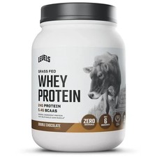 Levels Grass Fed Whey Protein Powder, No Artificials, 24G of Protein, Double Cho