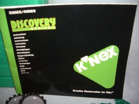 K'Nex Discovery Series 1 ~ 33023  Knex Green Box Case 400 Pcs Vtg 1996 Complete