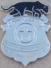 Geowoodstock XVII Panther Badge Geocoin - Activated & Adoptable - TB99HWG — photo 2