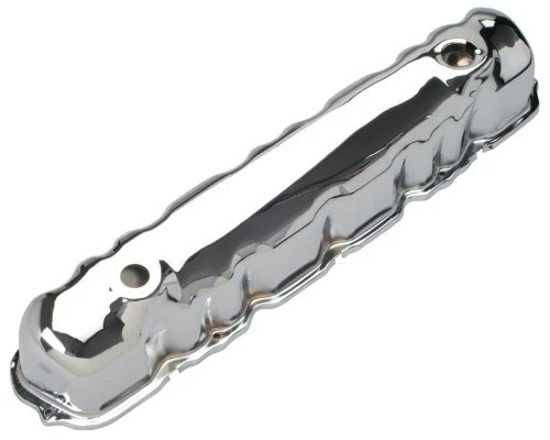 Trans Dapt 9338 Chrome Plated Steel Valve Cover - Image 2 of 3