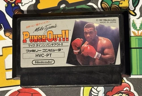 Mike Tyson's Punch Out!! Nintendo Famicom Japan Import US Seller TESTED