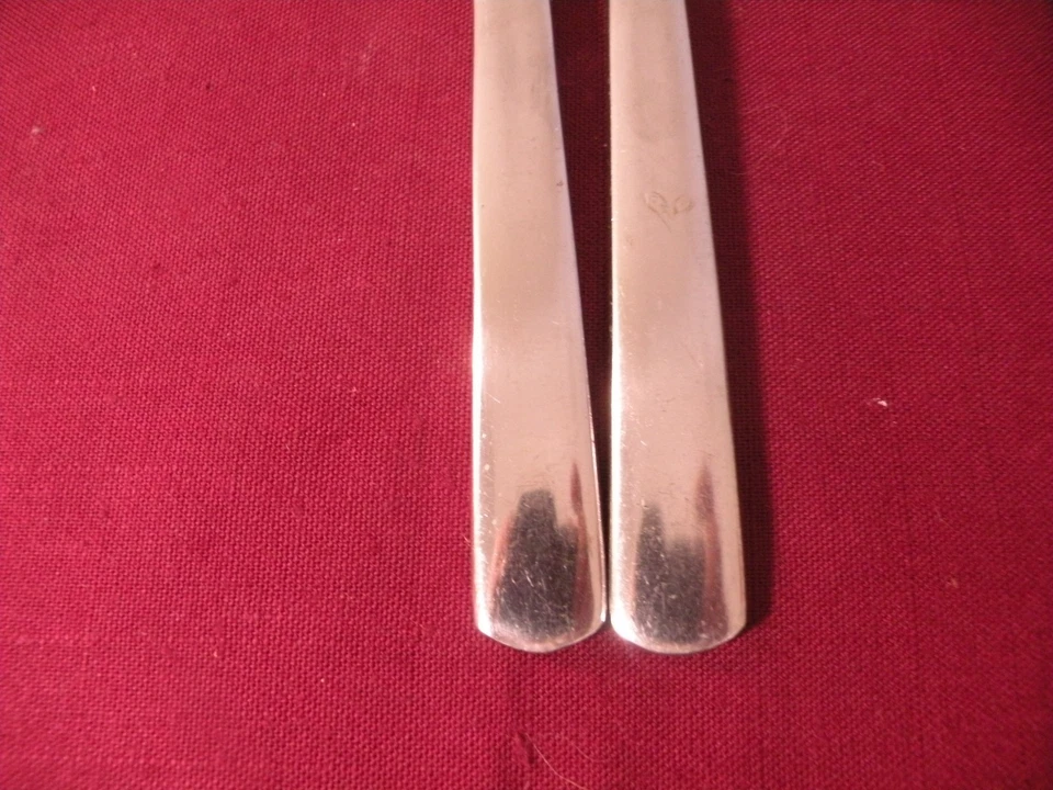 Juego de 2 tenedores de cena EMPIRE Martha Stewart Essentials MSE acero inoxidable 8 1/8" Foto 3 de 4