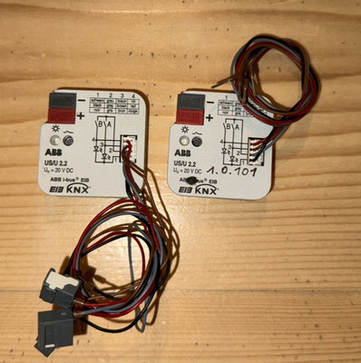 2Stk. ABB EIB-Schnittstelle  i-bus, Universal US/U 2.2 20V DC